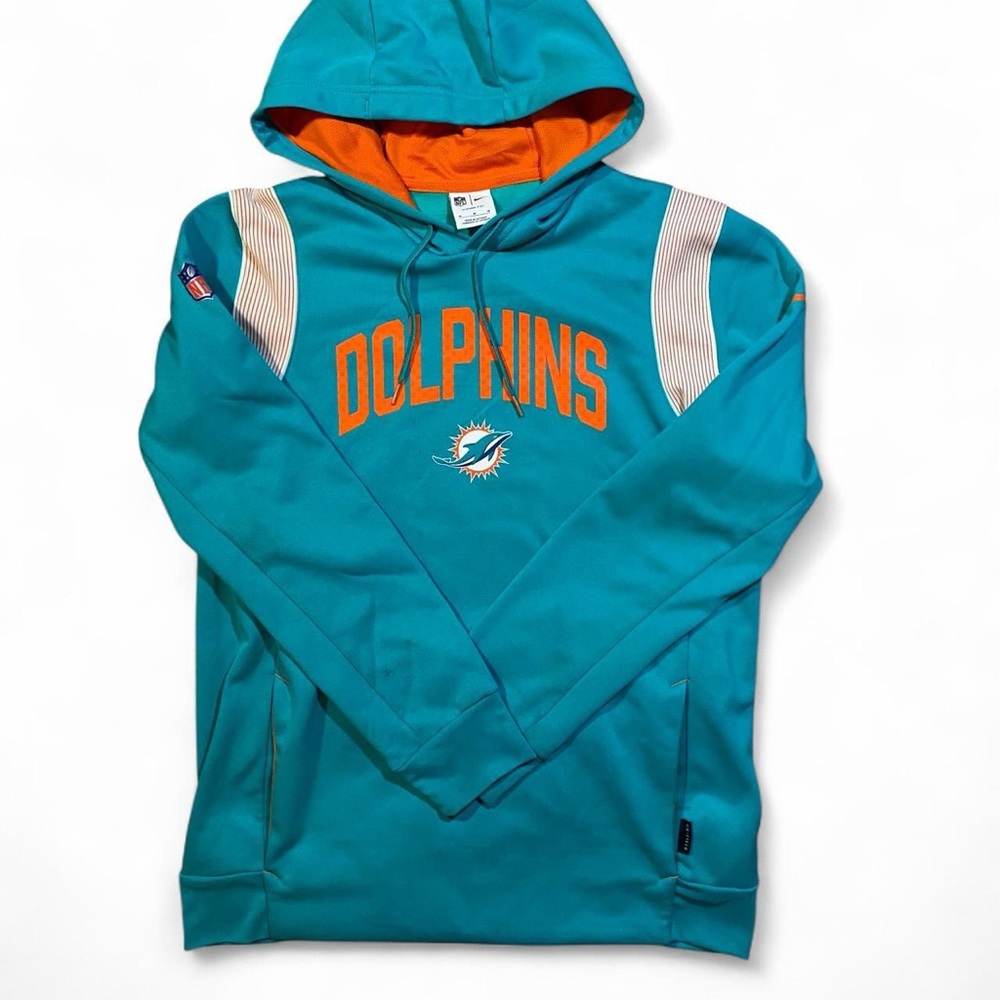 NFL Teal and Orange Hoodie